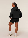 Gymshark Power Washed Oversized Hoodie — Black/Acid Wash — 4