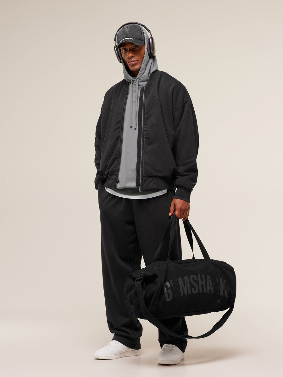 Gymshark Power Washed Jersey Track Jacket — GS Black — 5