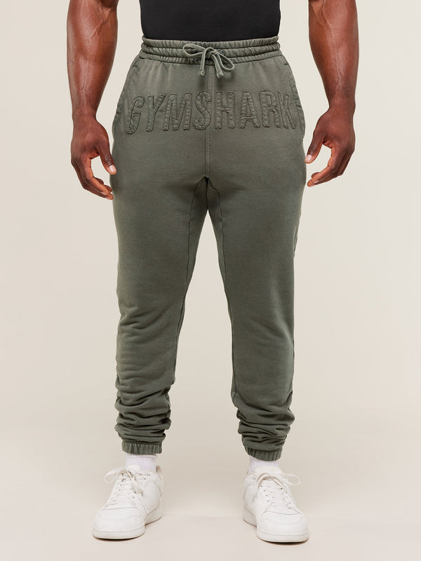Gymshark Power Washed Joggers — GS Strength Green