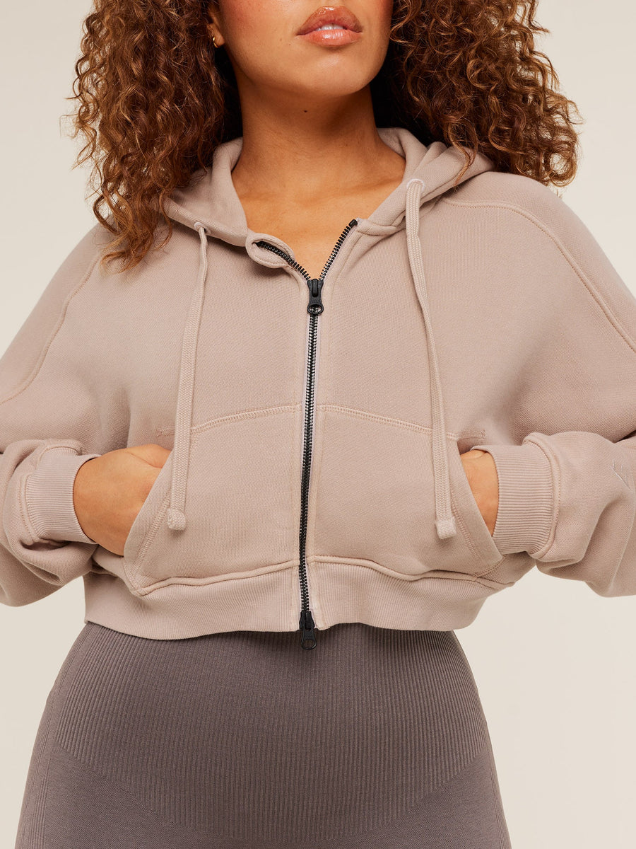 Gymshark Pump Zip Through Hoodie — GS Dusk Pink/WASH — 5