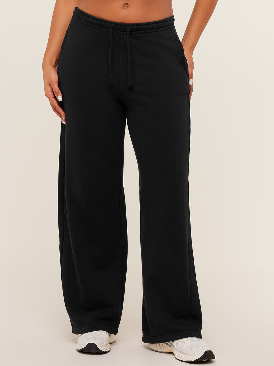 Gymshark Pump Straight Leg Pants — Black/Wash — 1