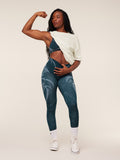 Gymshark Pump Cover Structured Fleece Top — Soft White/Wash — 5