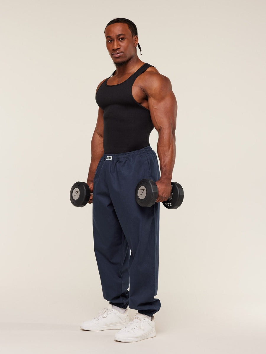 Gymshark Pumper Pants — Heavy Blue — 7