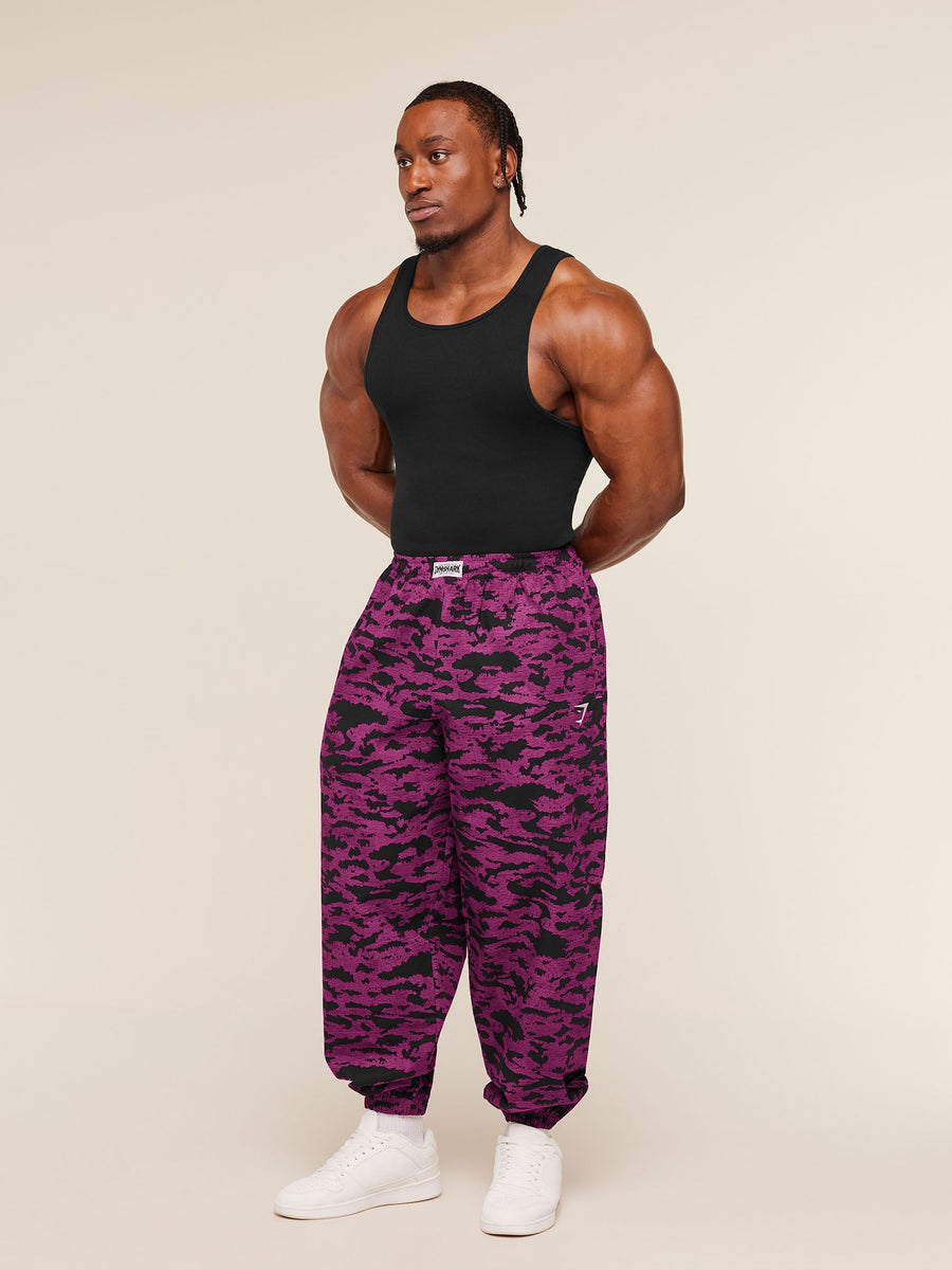 Gymshark Pumper Pants — Super-Set Pink — 8