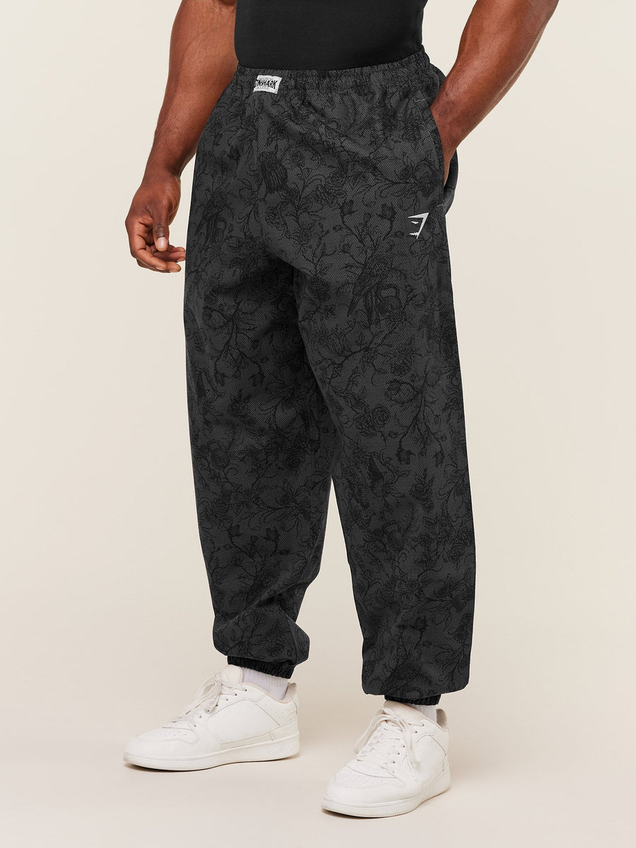 Gymshark Pumper Pants — Black/Grey — 3