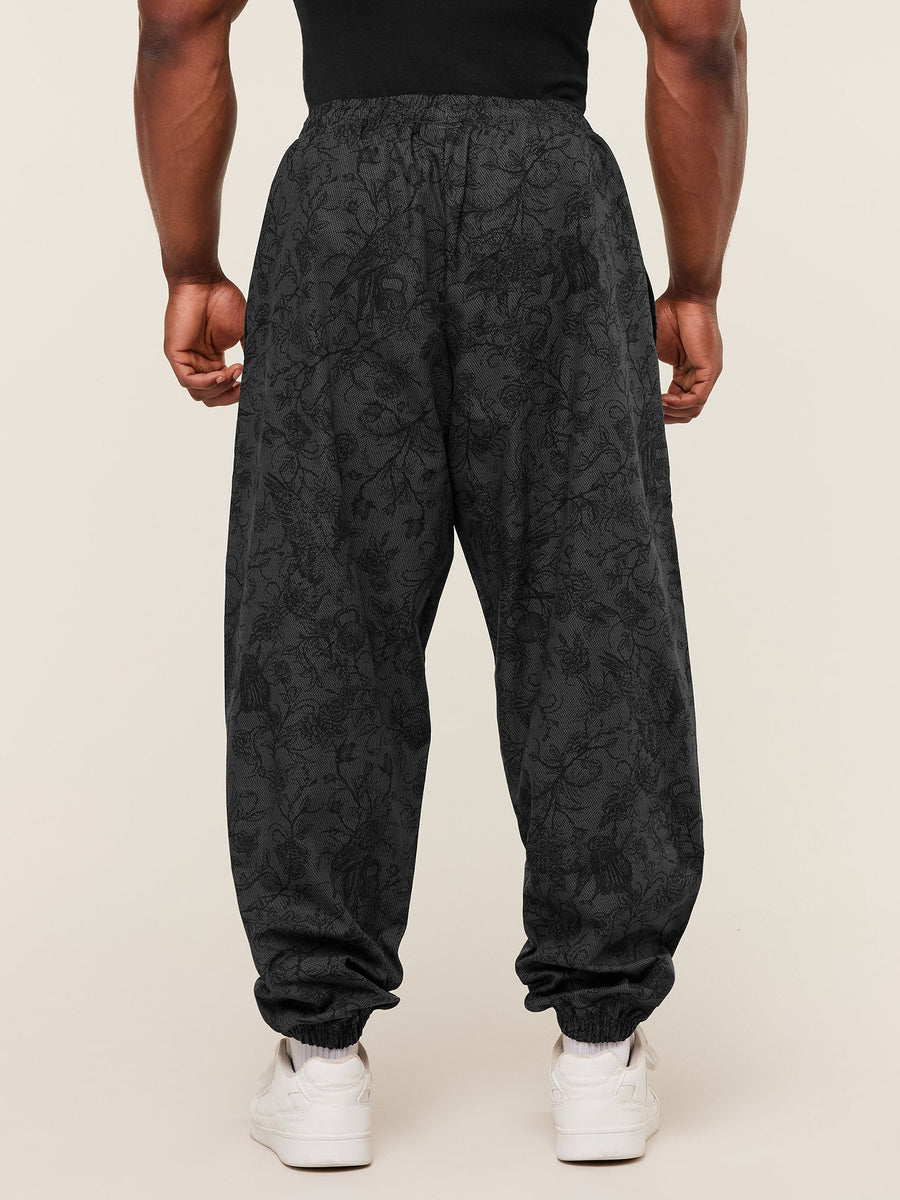 Gymshark Pumper Pants — Black/Grey — 2