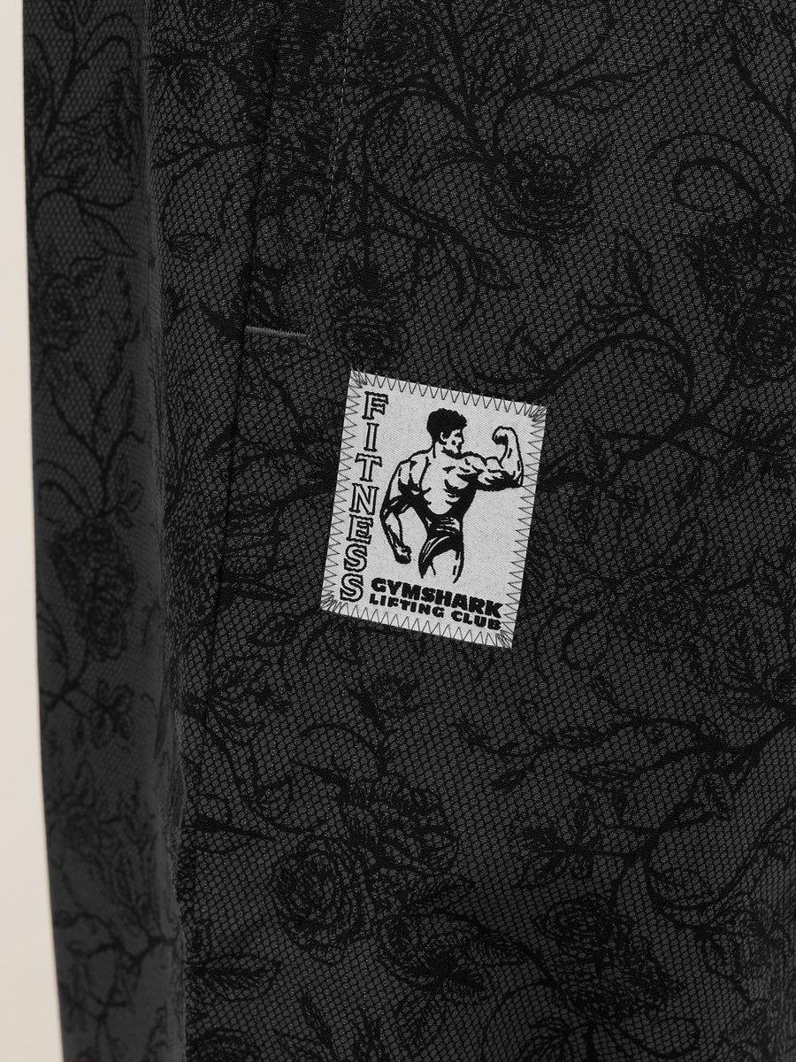Gymshark Pumper Pants — Black/Grey — 5