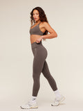 Gymshark Legacy Leggings — Cool Brown — 6