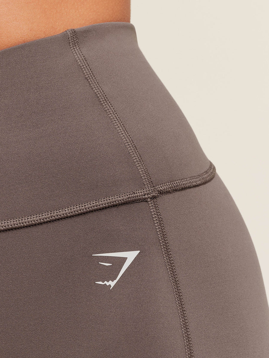 Gymshark Legacy Leggings — Cool Brown — 4