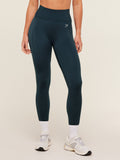 Gymshark Legacy Leggings — Deep Petrol Blue — 1