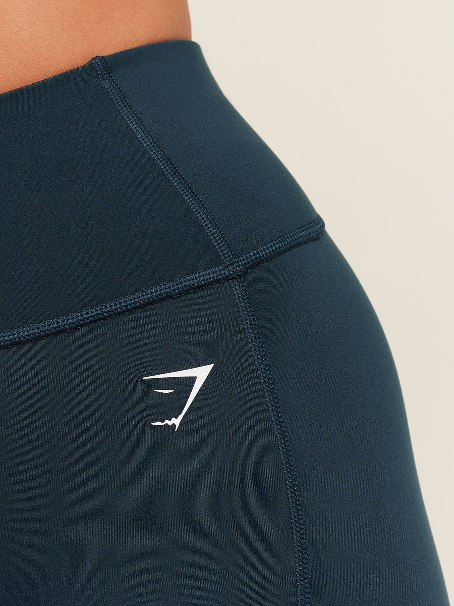 Gymshark Legacy Leggings — Deep Petrol Blue — 6
