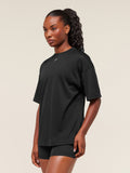 Gymshark Lifting Mesh Oversized Tee — Black — 3
