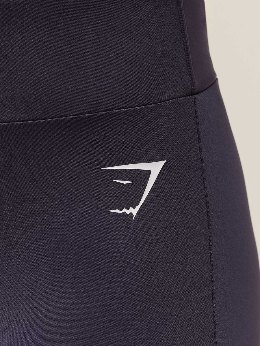 Gymshark Power Original Tight Shorts — Midnight Purple — 6