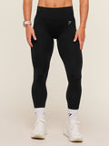 Gymshark Relay Seamless High-Rise Leggings — Black — 1