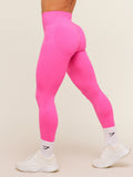 Gymshark Relay Seamless High-Rise Leggings — Electric Pink — 4