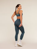 Gymshark Relay Seamless High-Rise Leggings — Stealth Blue — 5