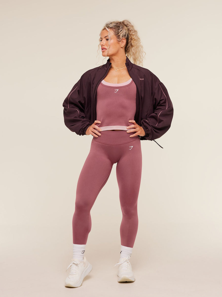 Gymshark Relay Seamless Midi Tank — Reset Pink/Light Pink — 5