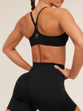 Gymshark Relay Seamless High-Rise Shorts — Black — 6