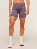 Gymshark Relay Seamless High-Rise Shorts — Dusk Purple — 1