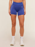 Gymshark Relay Seamless High-Rise Shorts — Force Blue — 1