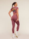 Gymshark Relay Seamless Short Sleeve Crop Top — Reset Pink/Light Pink — 7