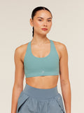 Gymshark Medium Support Running Sports Bra — Storm Blue — 1
