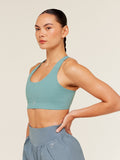 Gymshark Medium Support Running Sports Bra — Storm Blue — 3