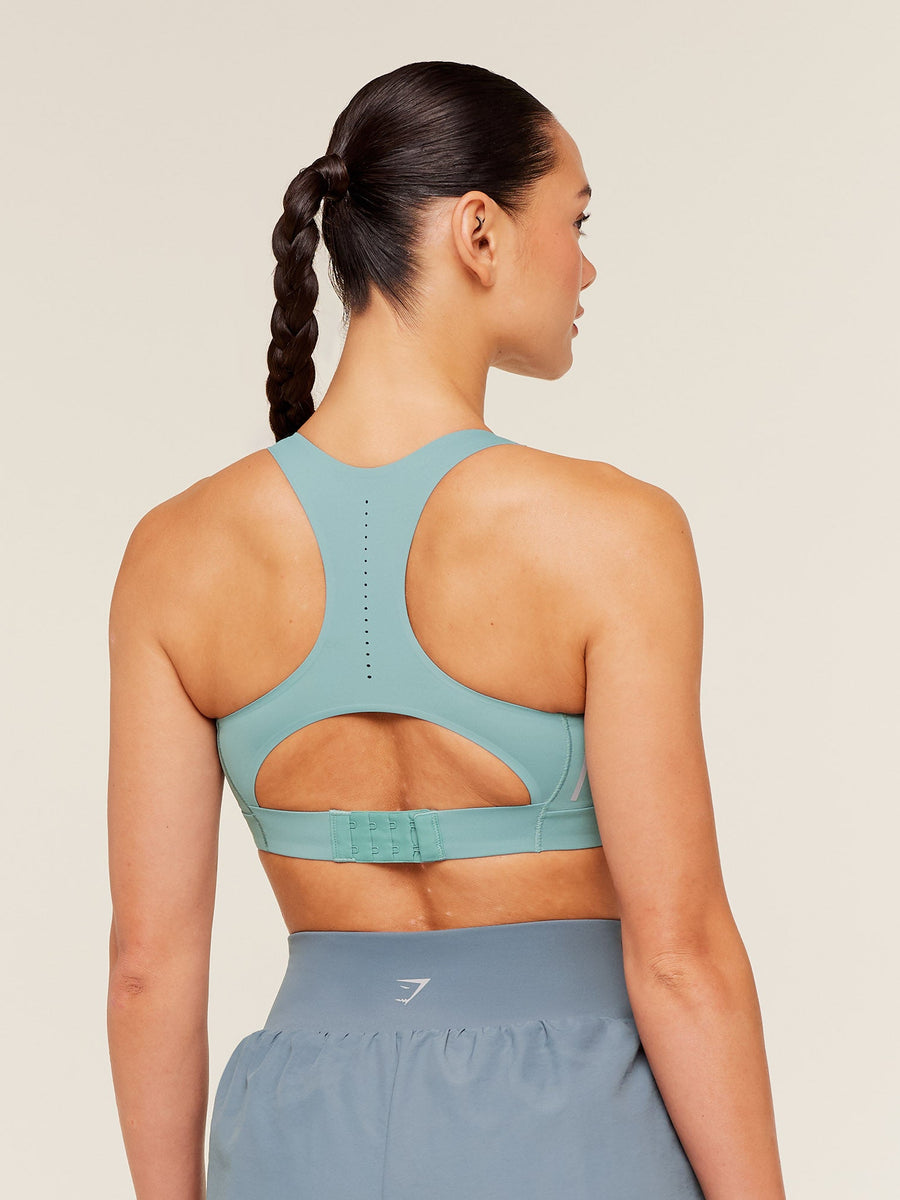 Gymshark Medium Support Running Sports Bra — Storm Blue — 2