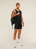 Gymshark Running Elite Race Half Tight — Black — 4