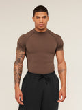 Gymshark Physique T-Shirt — Soft Brown/Archive Brown — 1