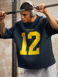 Gymshark American Football Jersey — Heavy Blue — 3