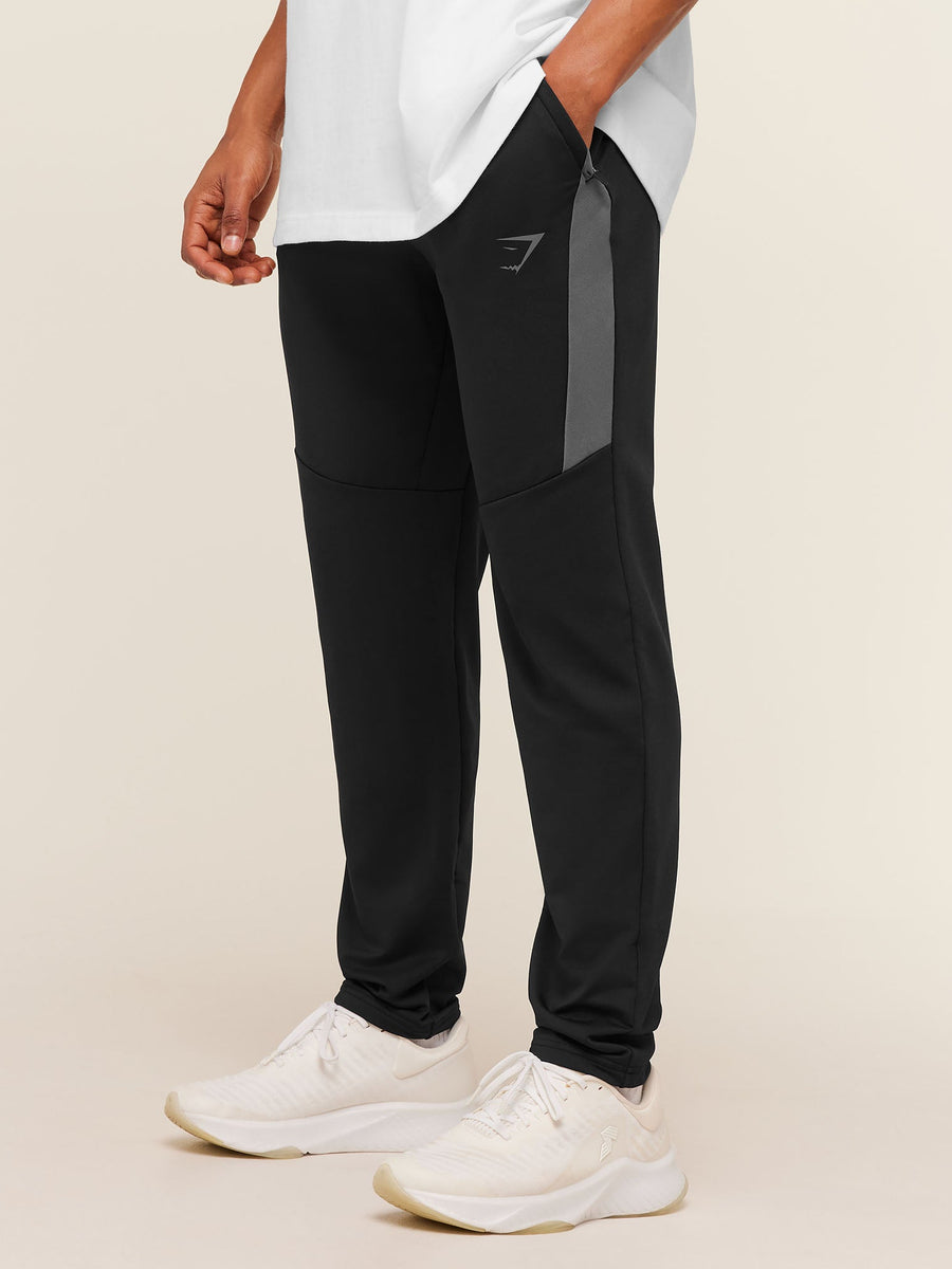 Gymshark Hybrid Sport Pants — Black — 1