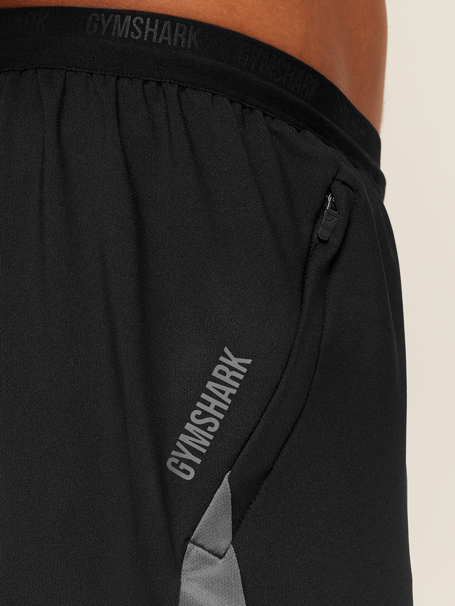 Gymshark Hybrid Sport Pants — Black — 5