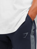 Gymshark Hybrid Sport Pants — Heavy Blue/Iron Blue — 5