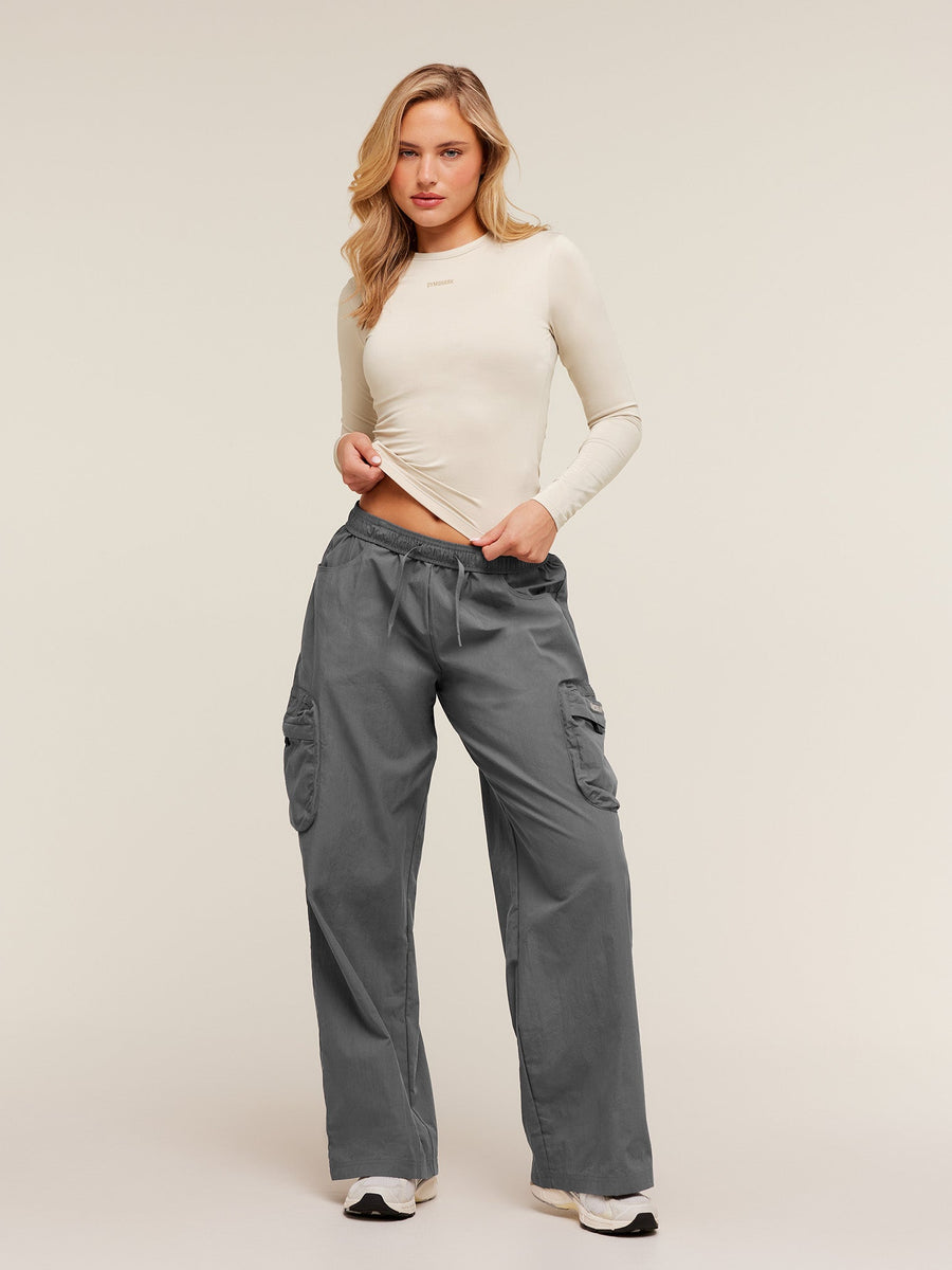 Gymshark Cargo Pants — Dark Grey — 6