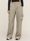 Gymshark Cargo Pants — Linen Brown — 1