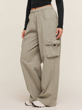 Gymshark Cargo Pants — Linen Brown — 3