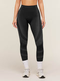 Gymshark Charge Seamless Leggings — Black/Graphite Grey — 1