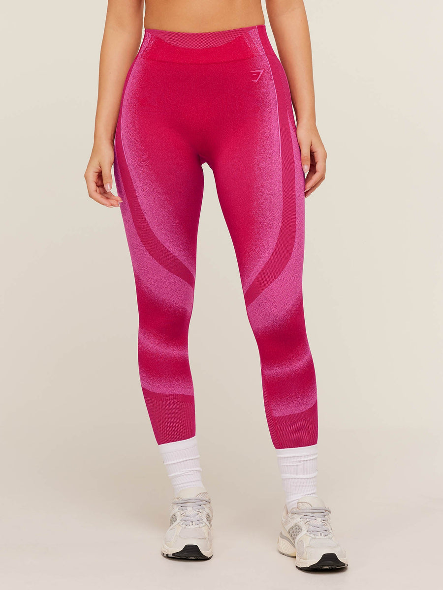 Gymshark Charge Seamless Leggings — GS Build Pink/GS Fetch Pink — 1