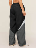 Gymshark Contrast Track Pants — Black/Graphite Grey/Oat White — 2