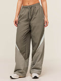 Gymshark Contrast Track Pants — Camo Brown/Linen Brown/Oat White — 1