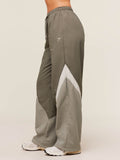 Gymshark Contrast Track Pants — Camo Brown/Linen Brown/Oat White — 3