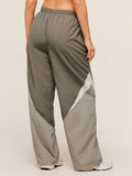 Gymshark Contrast Track Pants — Camo Brown/Linen Brown/Oat White — 2