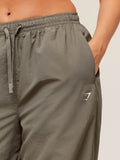 Gymshark Contrast Track Pants — Camo Brown/Linen Brown/Oat White — 5