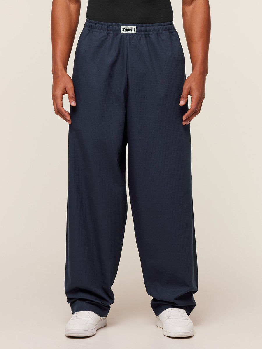 Gymshark Straight Leg Pumper Pants — Heavy Blue — 1