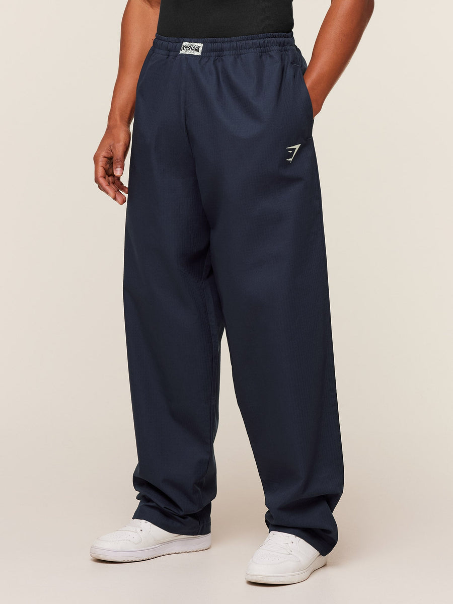 Gymshark Straight Leg Pumper Pants — Heavy Blue — 3