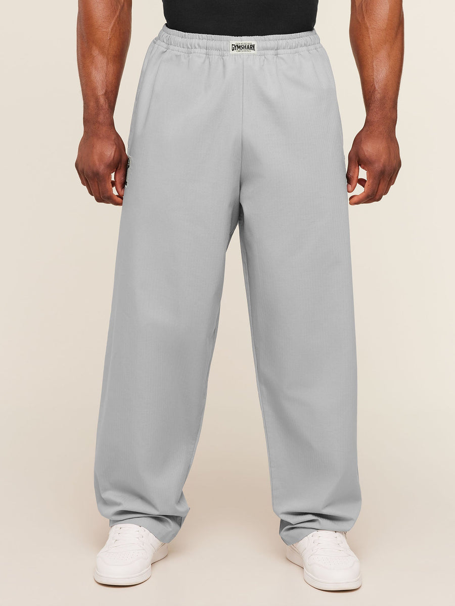 Gymshark Straight Leg Pumper Pants — Stratus Grey — 1