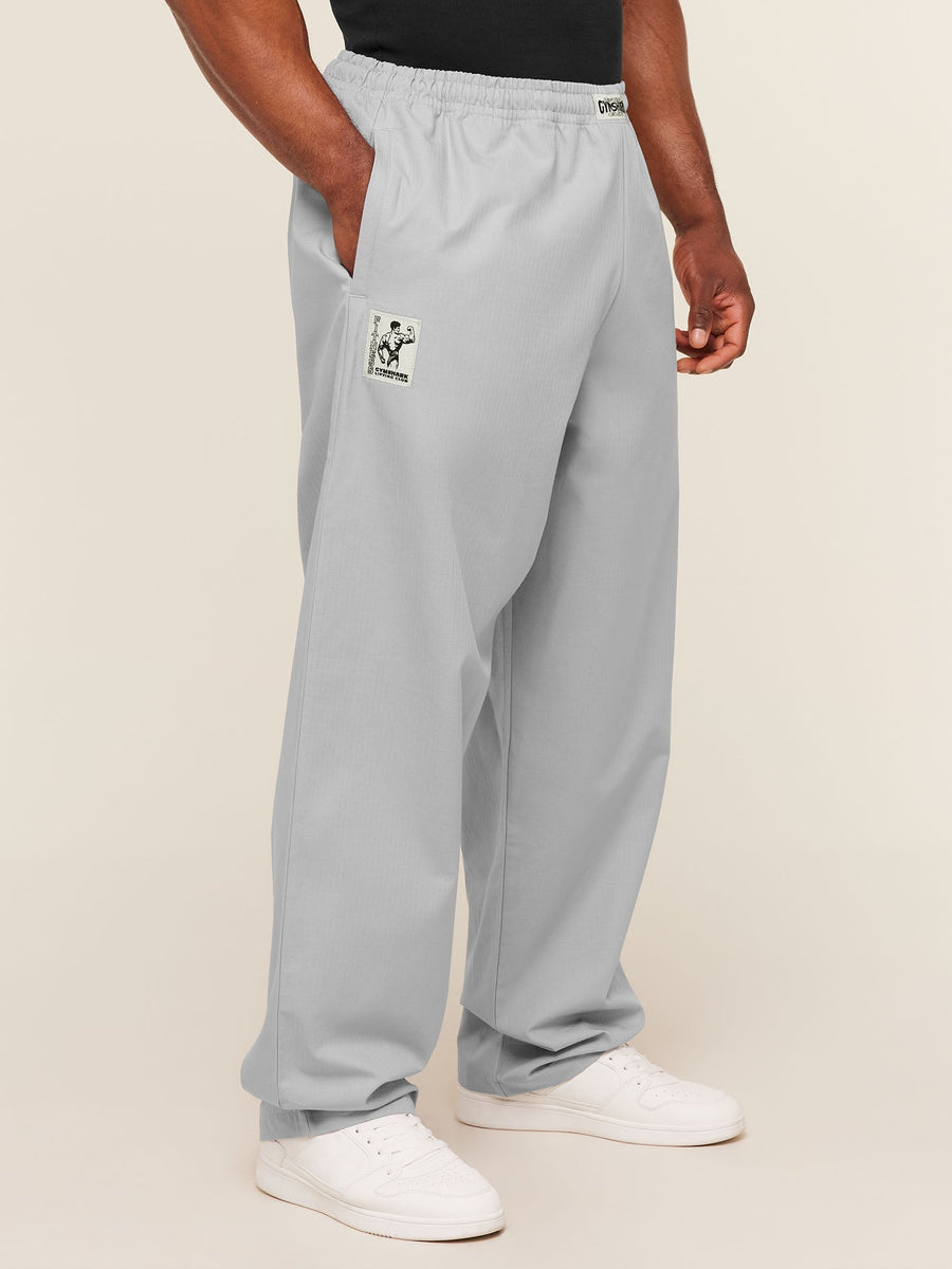 Gymshark Straight Leg Pumper Pants — Stratus Grey — 3