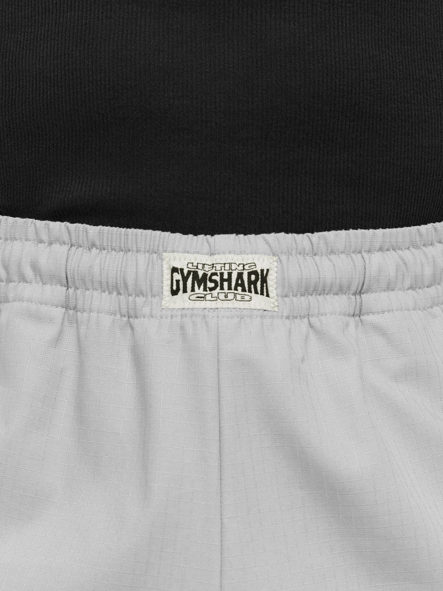 Gymshark Straight Leg Pumper Pants — Stratus Grey — 6