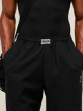 Gymshark Straight Leg Pumper Pants — Black — 5